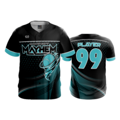 2500 MENS FULL BUTTON DOWN MIDWEST-MAYHEM-BLACK