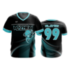 2500 MENS SPORT V NECK MIDWEST-MAYHEM-BLACK