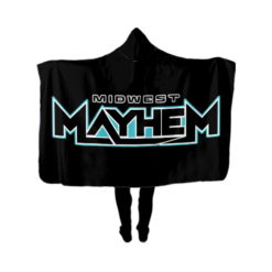 2500 UNISEX FAN WRAP HOODY MIDWEST-MAYHEM-BLACK
