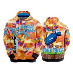 2386 UNISEX FLEECE HOODY BRANDTLY-STRONG-2