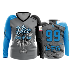 2551 WOMENS V NECK LONGSLEEVE VICE-1