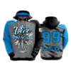 2551 UNISEX FLEECE HOODY VICE-1