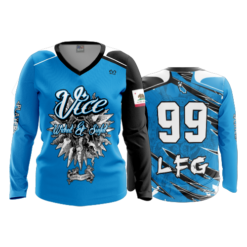 2551 WOMENS V NECK LONGSLEEVE VICE-2