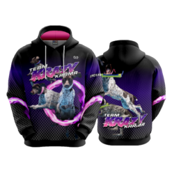 3779 UNISEX FLEECE HOODY TEAM-KRAZY-KARMA-1