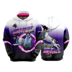3779 UNISEX FLEECE HOODY TEAM-KRAZY-KARMA-2