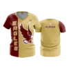 3784 WOMENS V NECK EAGLES-WRESTLING