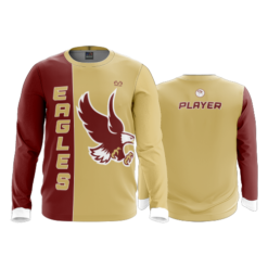3784 MENS SPORT LONGSLEEVE EAGLES-WRESTLING