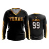 3782 WOMENS V NECK LONGSLEEVE TEXAS-LONGHORNS