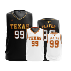3782 UNISEX REVERSIBLE BASKETBALL VNECK TEXAS-LONGHORNS