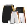 3782 UNISEX HIGH RISE BASKETBALL REVERSIBLE SHORTS TEXAS-LONGHORNS