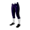 3639 BUY NOW PURPLE/WHITE FASTPITCH PANTS
