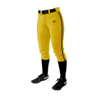 3639 BUY NOW GOLD/BLACK FASTPITCH PANTS
