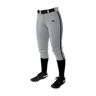 3639 BUY NOW SILVER/BLACK FASTPITCH PANTS
