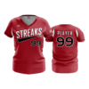 3185 WOMENS V NECK PIKETON-BASEBALL-2
