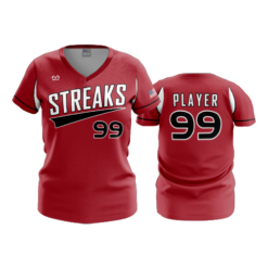 3185 WOMENS V NECK PIKETON-BASEBALL-2