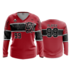 3267 WOMENS V NECK LONGSLEEVE DIRT-DEVILS-1