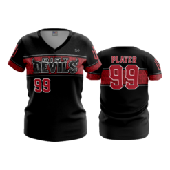 3796 WOMENS V NECK DIRT-dEVILS-2