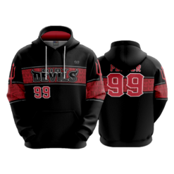 3267 UNISEX FLEECE HOODY DIRT-dEVILS-2