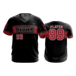 3267 MENS SPORT V NECK DIRT-dEVILS-2