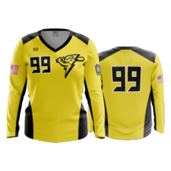 3185 WOMENS V NECK LONGSLEEVE SHOCKERS-1