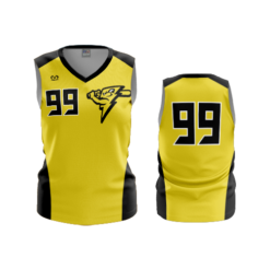 3185 WOMENS V NECK SLEEVELESS SHOCKERS-1