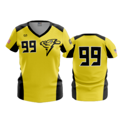 3185 WOMENS V NECK SHOCKERS-1