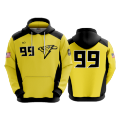 3185 UNISEX FLEECE HOODY SHOCKERS-1