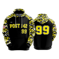 3185 UNISEX FLEECE HOODY SHOCKERS-2
