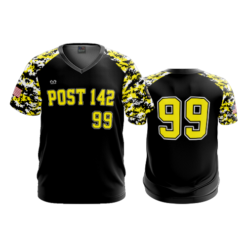 3185 MENS SPORT V NECK SHOCKERS-2