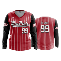 2865 WOMENS V NECK LONGSLEEVE MOV-PRIDE-3