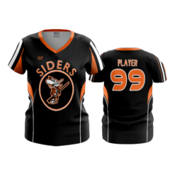 3257 WOMENS V NECK SIDERS-BBALL