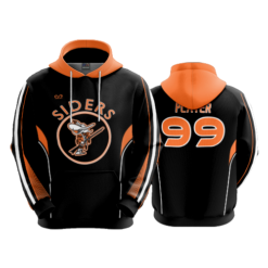 3257 UNISEX FLEECE HOODY SIDERS-BBALL