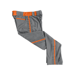 2686 MENS BALLPARK CHARCOAL BRAID PANTS DMV-LEGENDS-1