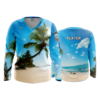 259 WOMENS V NECK LONGSLEEVE TO-THE-BAR-2
