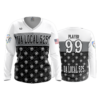 3790 WOMENS V NECK LONGSLEEVE UA-LOCAL-525-1