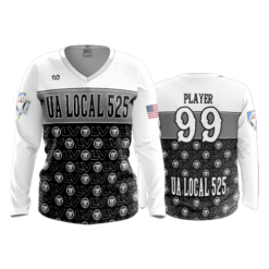 3790 WOMENS V NECK LONGSLEEVE UA-LOCAL-525-1