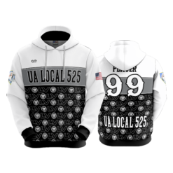 3790 UNISEX FLEECE HOODY UA-LOCAL-525-1