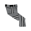 3790 MENS BALLPARK CHARCOAL BRAID PANTS UA-LOCAL-525-2