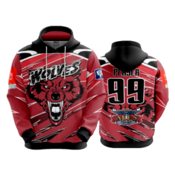 3788 UNISEX FLEECE HOODY WOLVES-2023-1