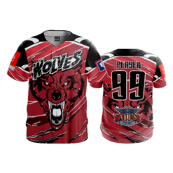 3788 MENS FULL BUTTON DOWN WOLVES-2023-1