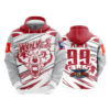 3788 UNISEX FLEECE HOODY WOLVES-2023-2