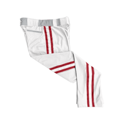 3788 MENS BALLPARK WHITE BRAID PANTS WOLVES-2023-2