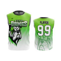 3792 MENS SPORT CREW NECK SLEEVELESS SHEP-DAWGS