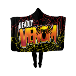 3783 UNISEX FAN WRAP HOODY DEADLY-VENOM