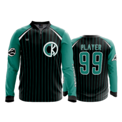 3794 QUARTER ZIP BATTING JACKET LONGSLEEVE KNOCKOUTZ-ADDONS
