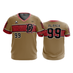 3796 MENS SPORT V NECK GOLD-1