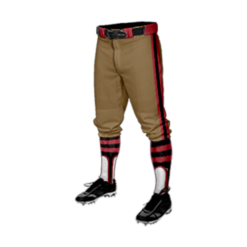 3796 MENS BASEBALL KNICKER PANT GOLD-1