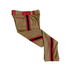 3796 MENS BALLPARK CUSTOM BRAID PANTS GOLD-1