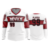 3796 WOMENS V NECK LONGSLEEVE WHITE-1