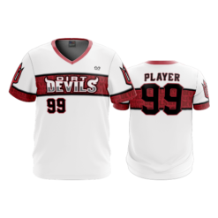 3796 MENS SPORT V NECK WHITE-1